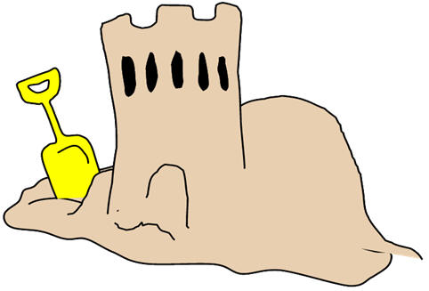 castillo de arena
