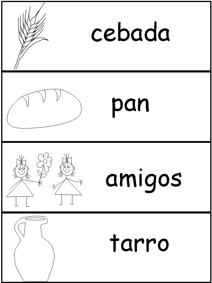 Plantillas de pared de palabras de Ruth y Noemí