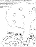 Dibujos de Adán y Eva