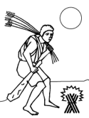 Dibujos de Caín y Abel