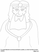 Dibujos de David y Goliat