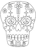 imágenes del Dia de los Muertos