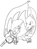 imagen de un dragón