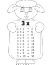 Hojas de trabajo tablas de multiplicar