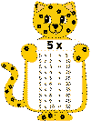 Hojas de trabajo tablas de multiplicar