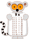 Hojas de trabajo tablas de multiplicar