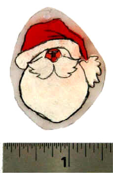 Accesorios de navidad con papel encogible