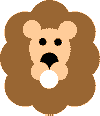 León con círculos