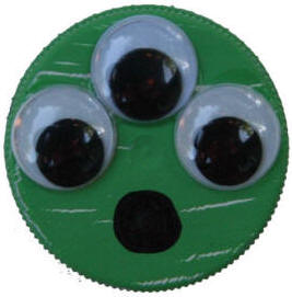 Milk Carton Cap Alien Monster Craft