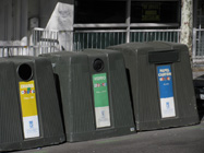 Rompecabeza en línea - papeleras de reciclaje